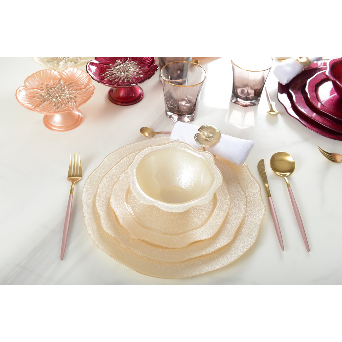 ASSIETTE DE PRESENTATION VANILLE