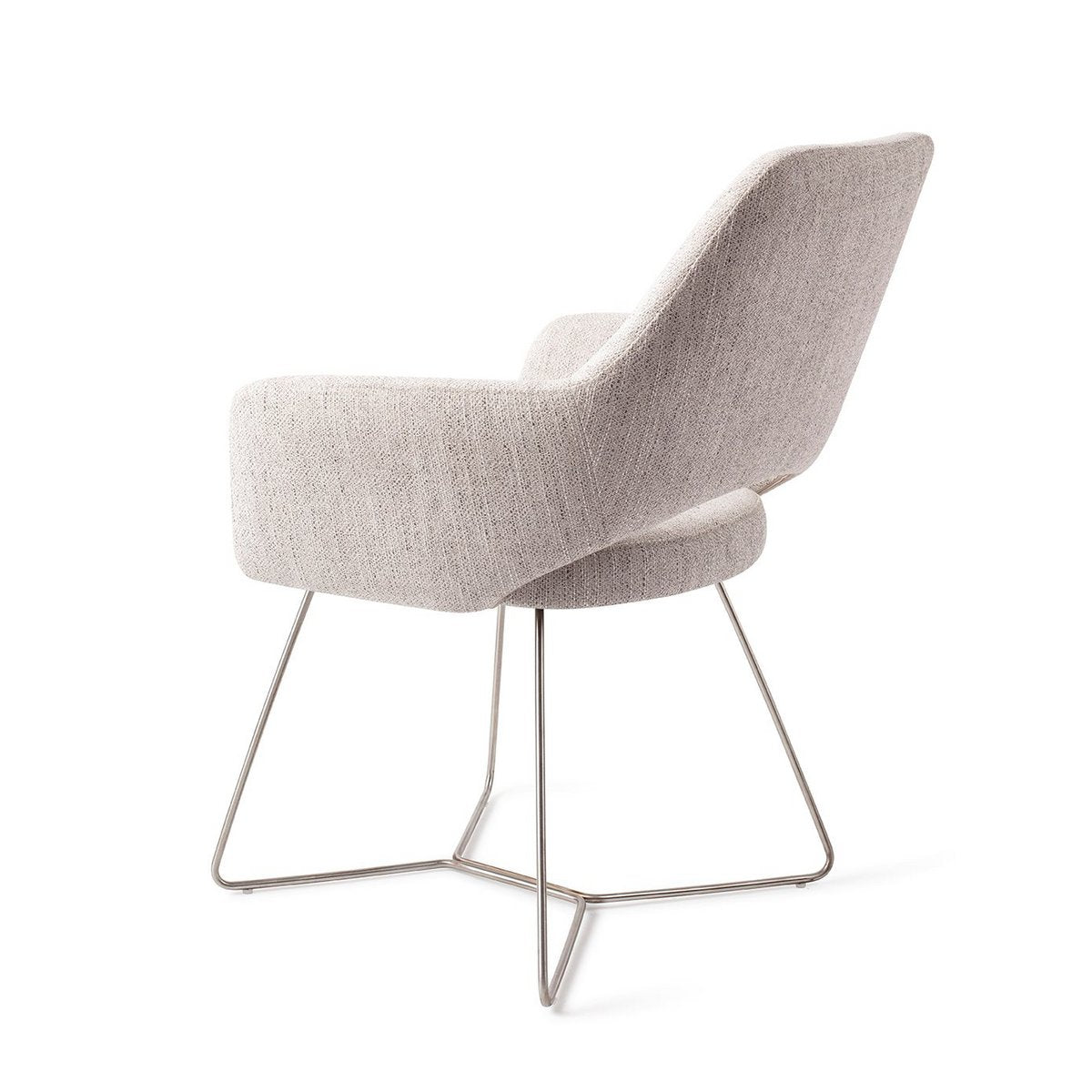 Jesper Home Yanai Chaise de salle à manger Beehive Acier