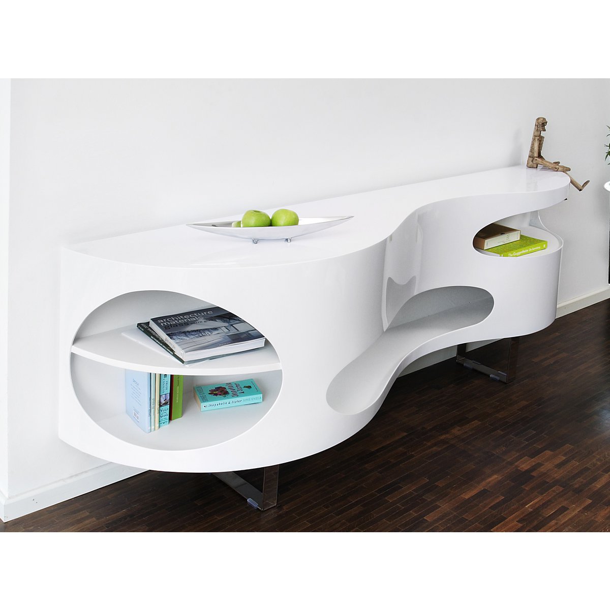 Buffet 200x50x75 cm blanc