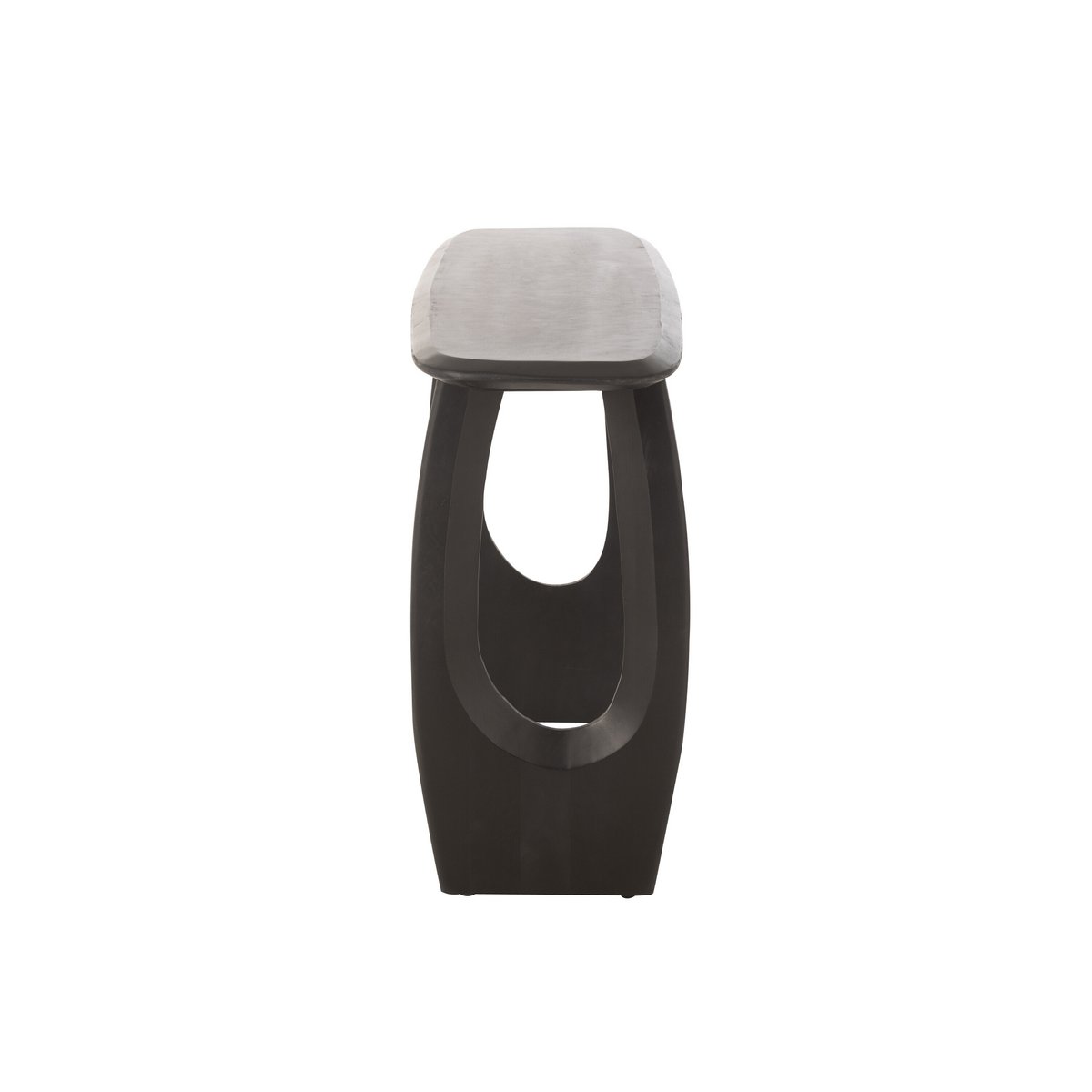 Console J-Line Mark en bois de manguier noir