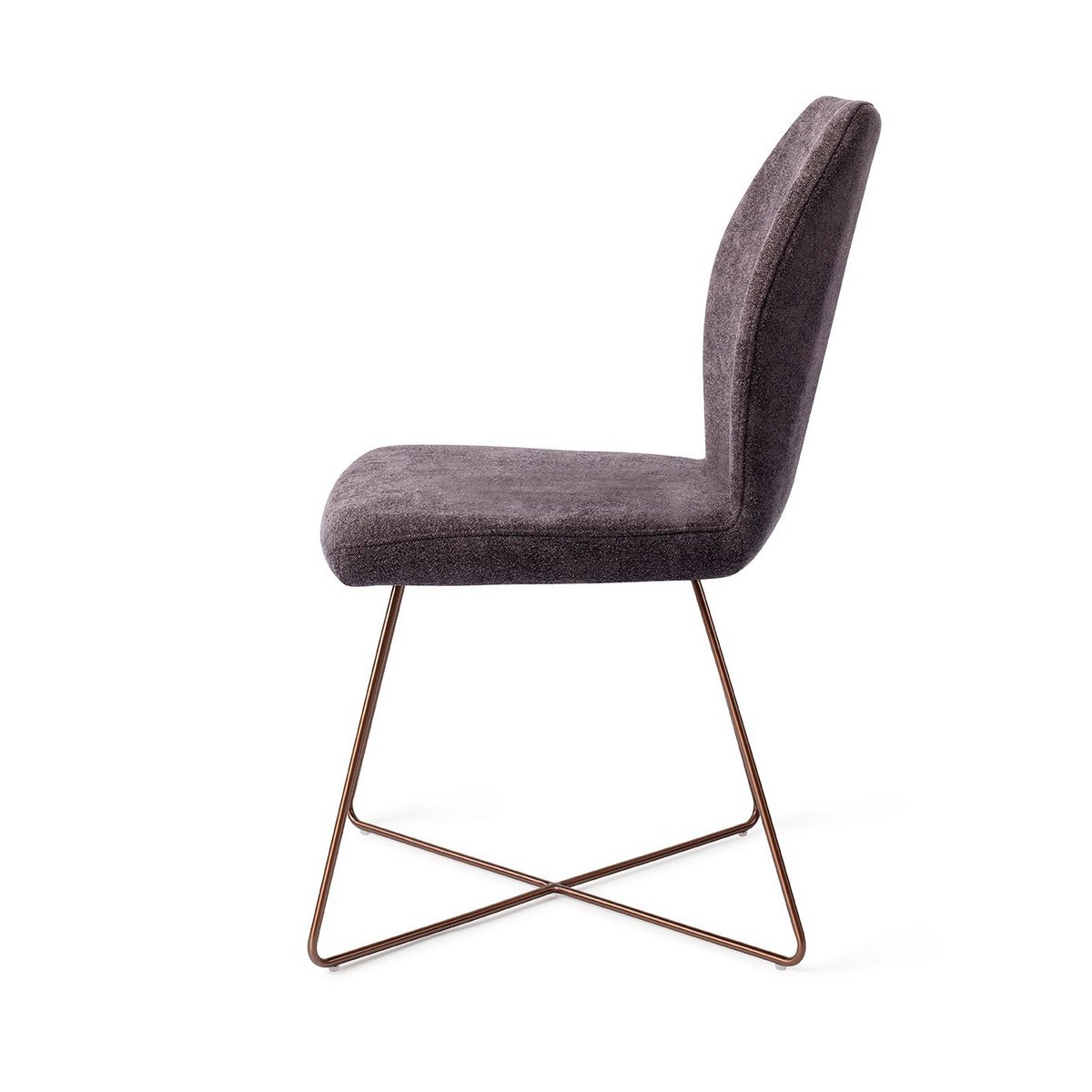 Jesper Home Ikata Chaise de salle à manger Cross Rose