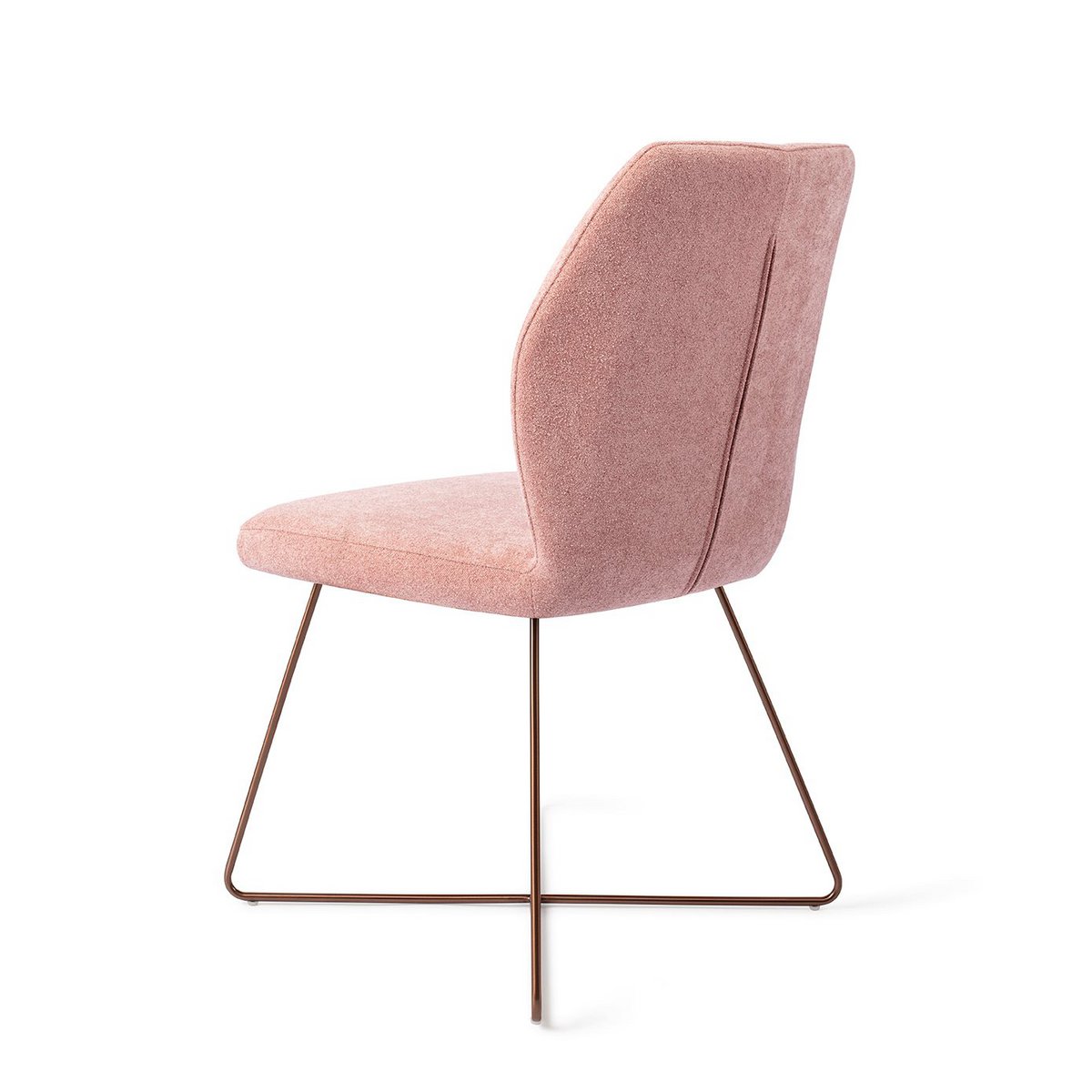 Jesper Home Ikata Chaise de salle à manger Cross Rose