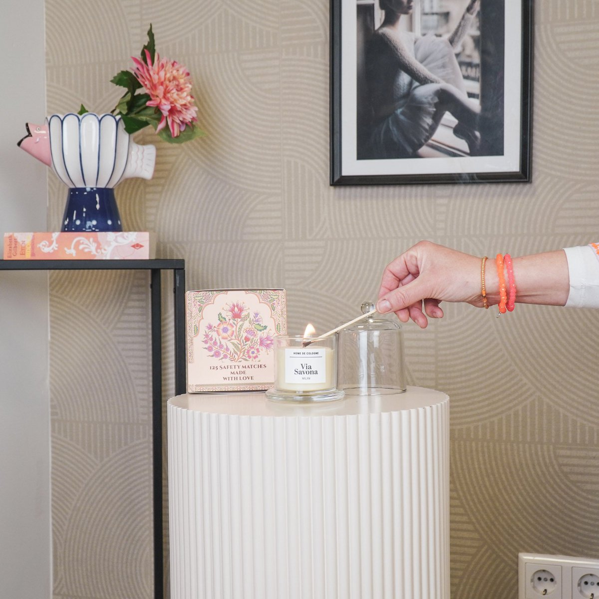 Dôme en verre parfumé via Savona Milan - 100gram
