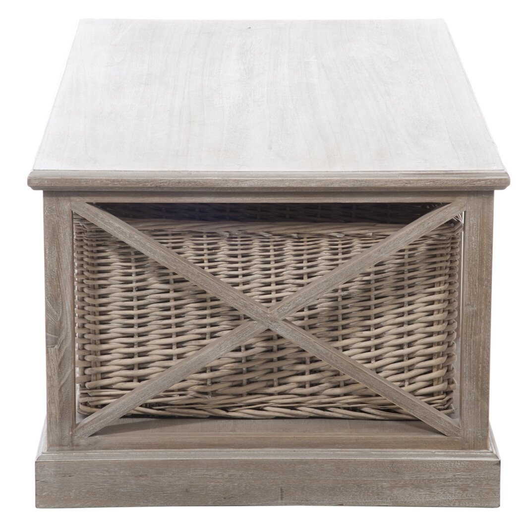 Table de salon J-Line Rechthoek - 2 chaises et 1 commande - hout - gris