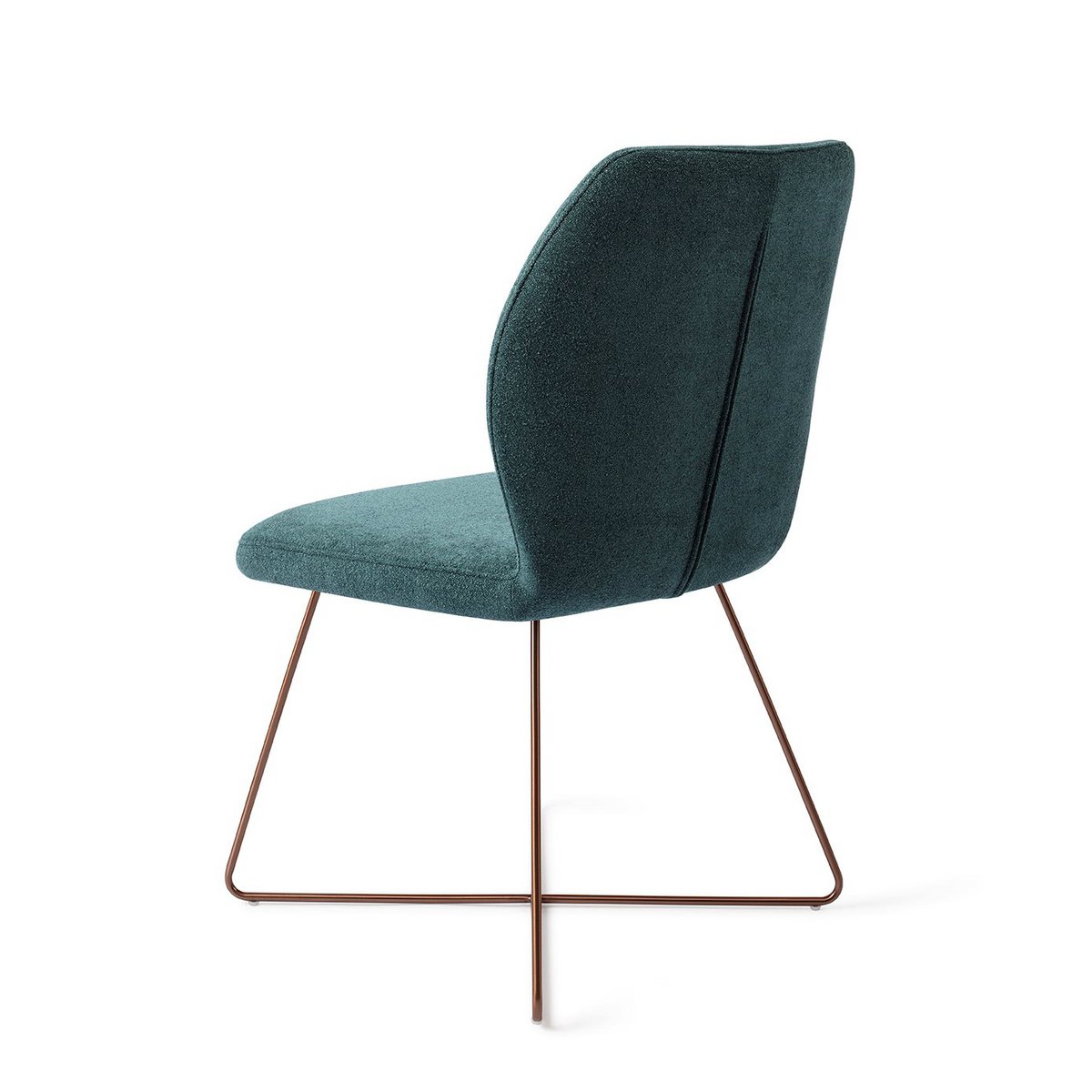 Jesper Home Ikata Chaise de salle à manger Cross Rose