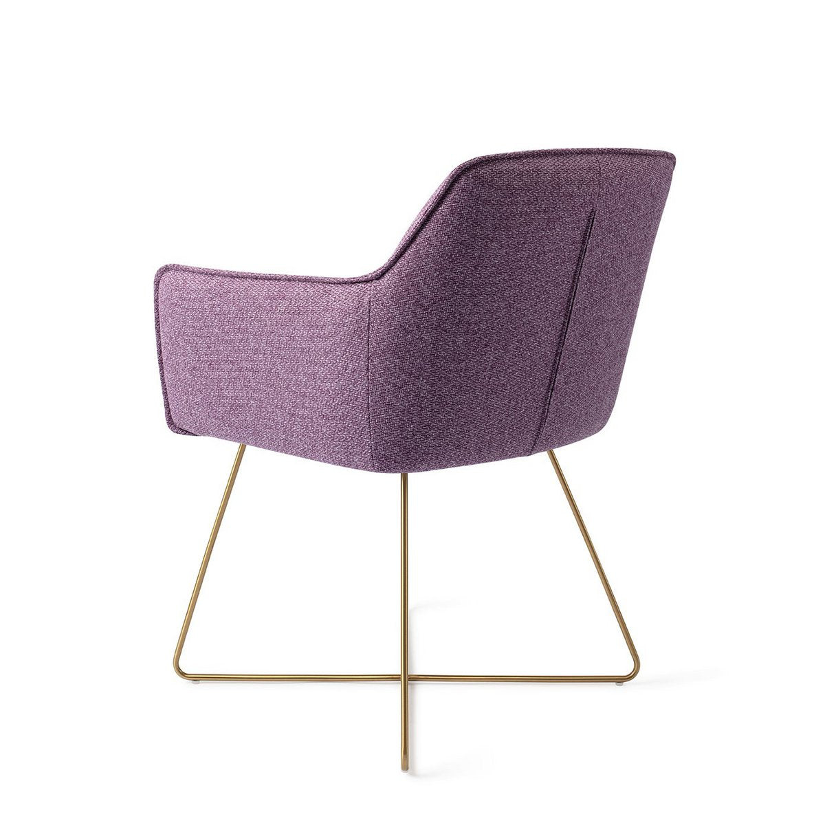 Jesper Home Hofu Chaise de salle à manger Croix Or