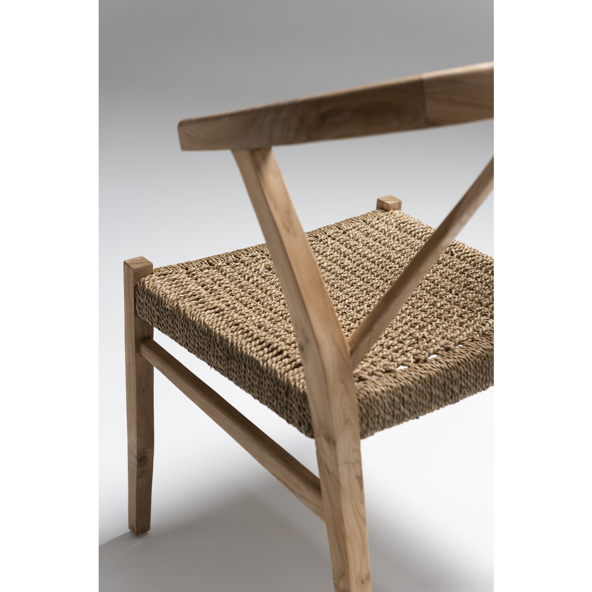 Chaise J-Line Alis Bois de Teck Naturel