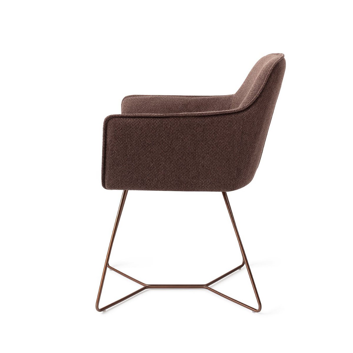 Jesper Home Hofu Chaise de salle à manger Beehive Rose