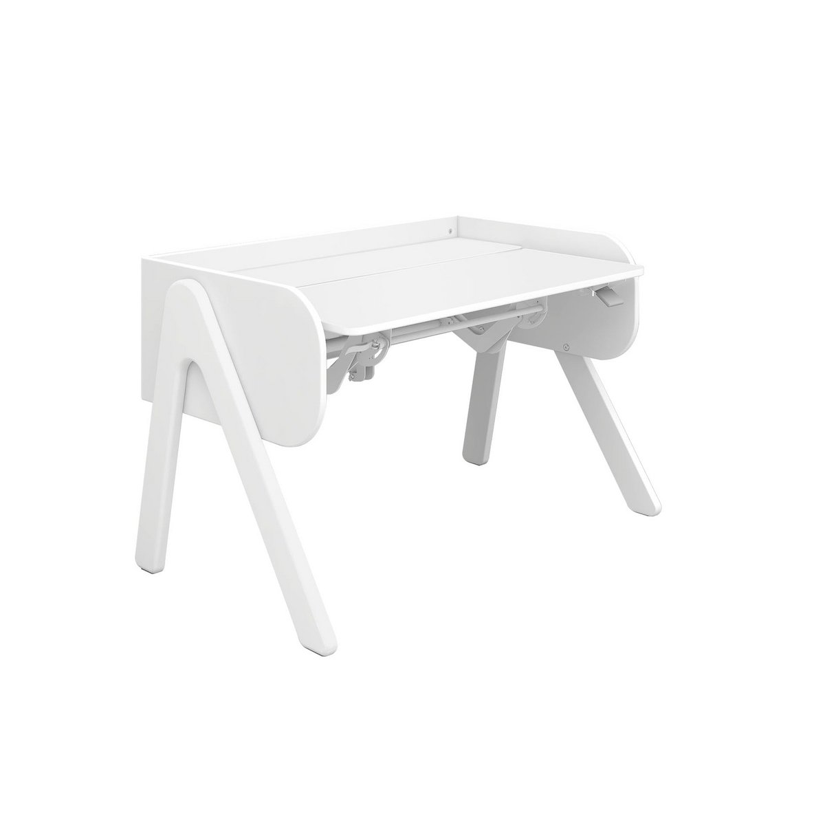Bureau boisé, blanc