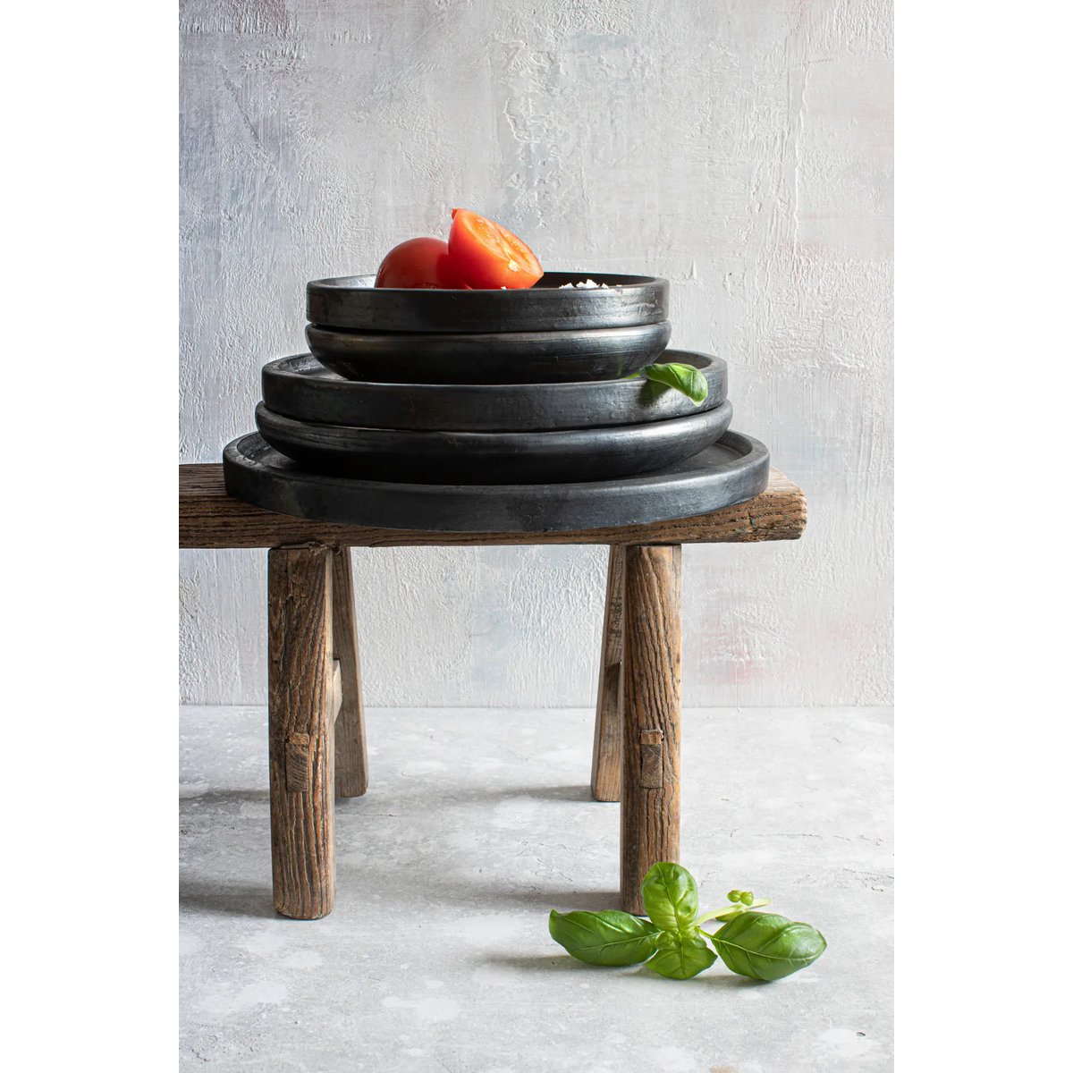 Assiette The Burned Classic - Noir - M
