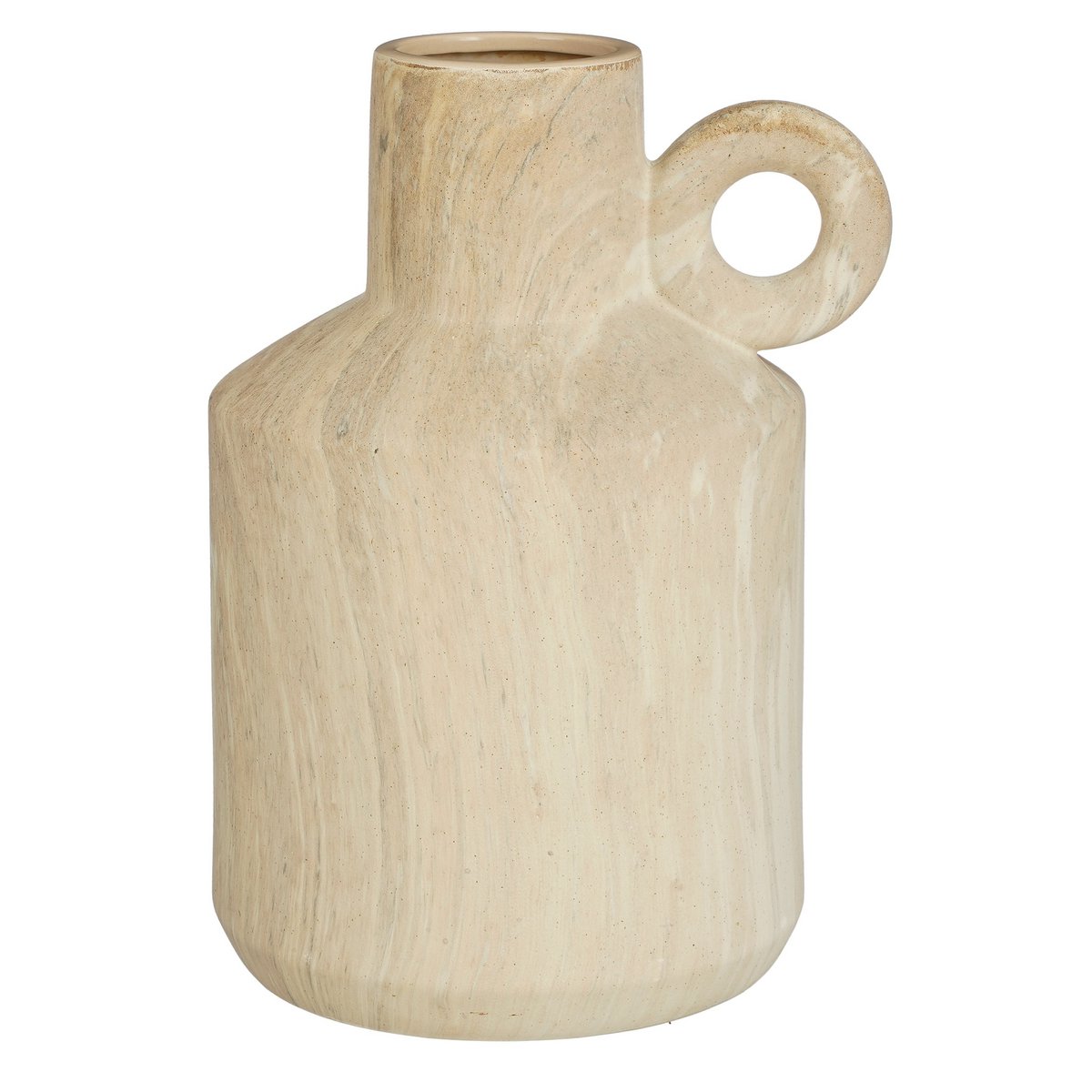 Vase Trentino - L29 x L25 x H39 cm - Céramique - Beige