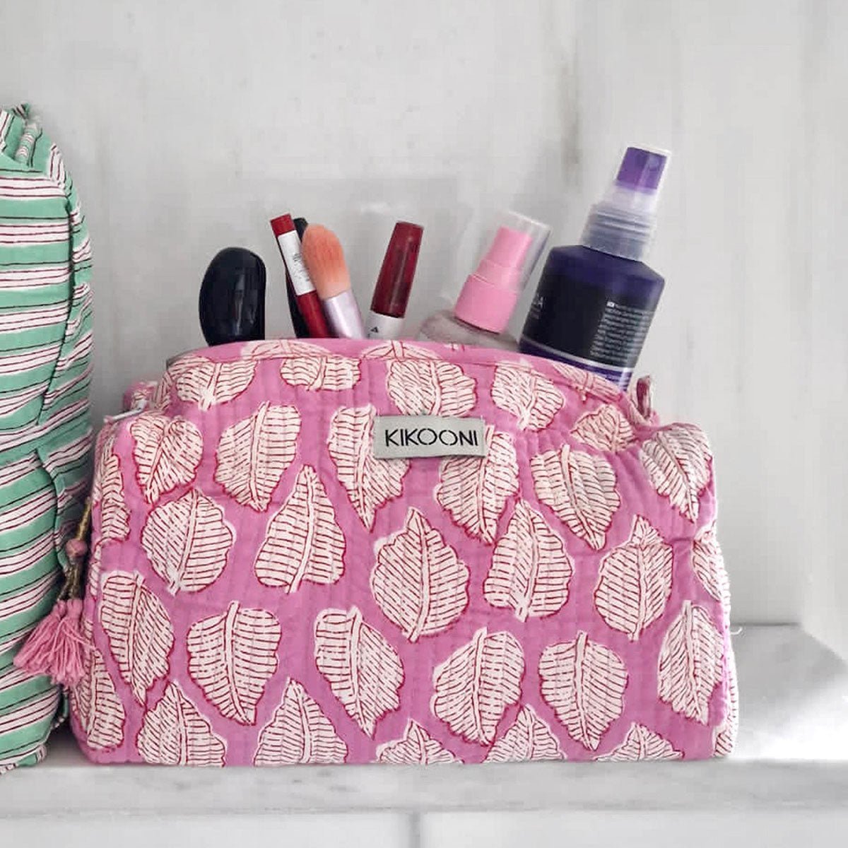 sac cosmétique fait main « P. Harleen »