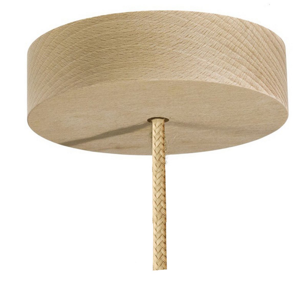 Suspension Design XL D160 cm SINGING BRUT - élastique Orange - kit lin et bois