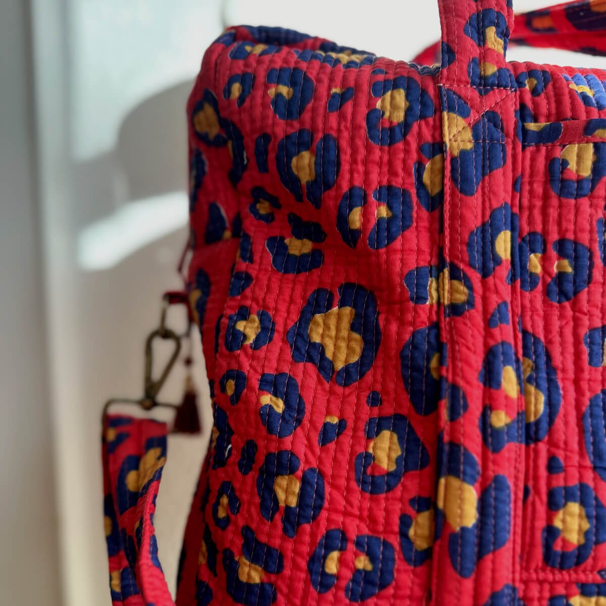 Grand sac de voyage "Oh Leo Love"