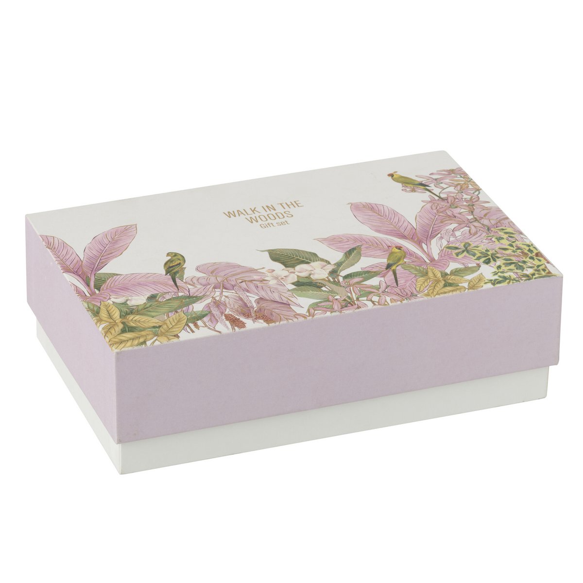 Coffret J-Line Bougie Parfumée + Huile Parfumée Walk In The Woods Rose