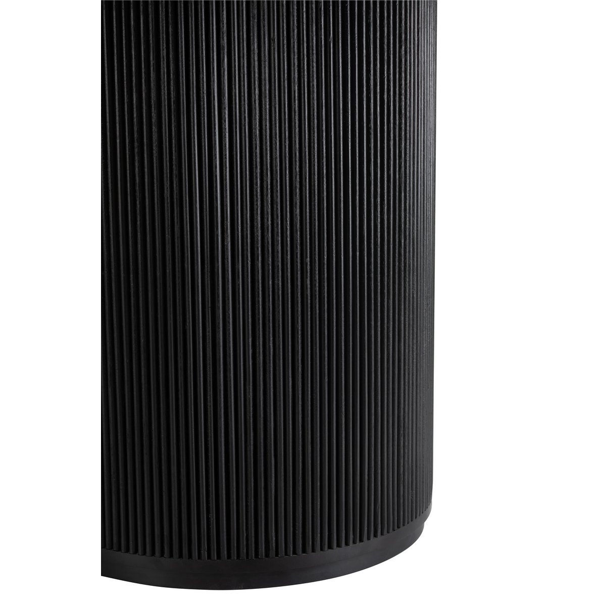 J-Line Table Vincent Bois de Manguier Noir Large