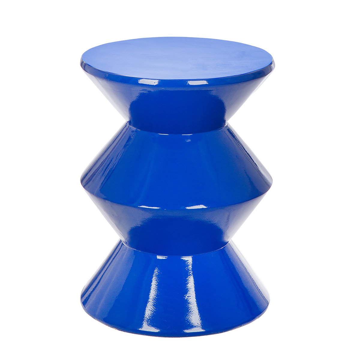 Table d'appoint géométrique Formus, H.45 cm