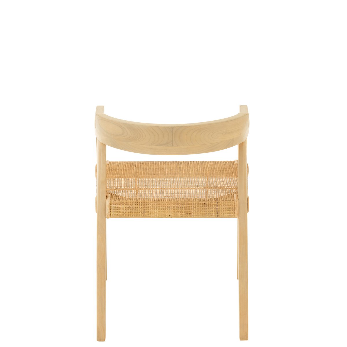 Chaise J-Line Square Open Sungkai - bois - naturel