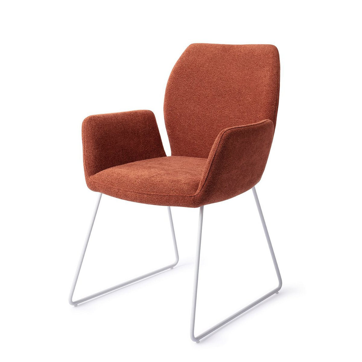 Jesper Home Misaki Eetkamerstoel Toboggan Blanc
