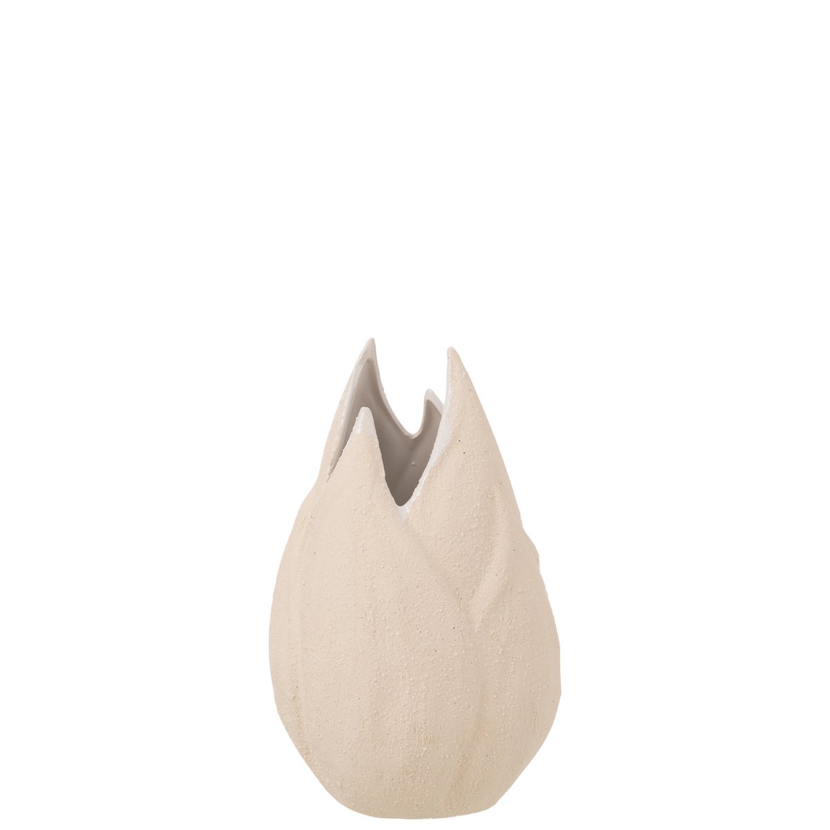 Vase J-Line Sable - céramique - beige - grand