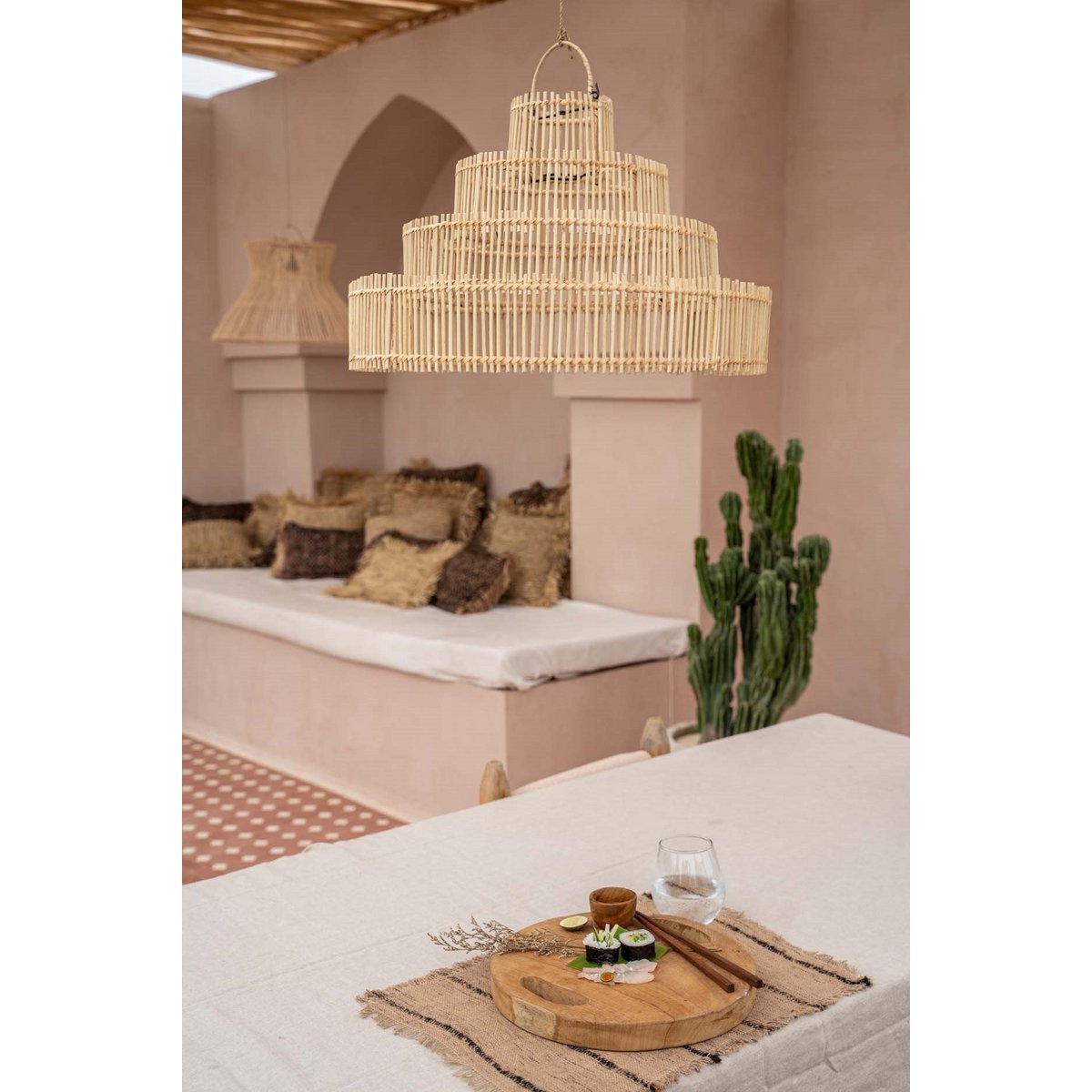Le Pendentif Gâteau de Mariage - Naturel - M