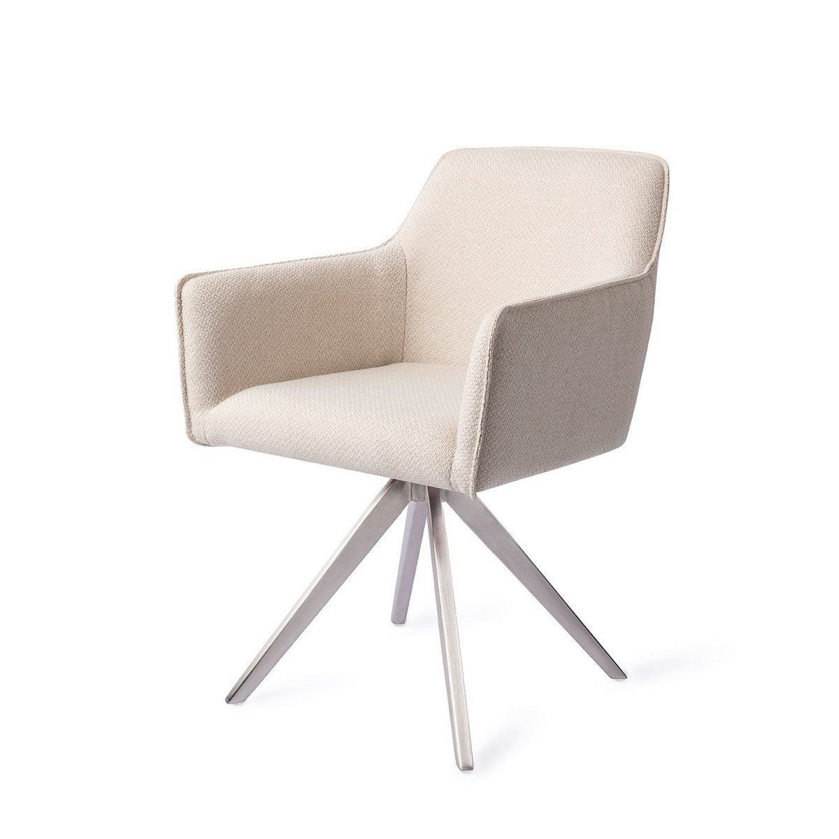 Jesper Home Hofu Chaise de salle à manger Turn Steel