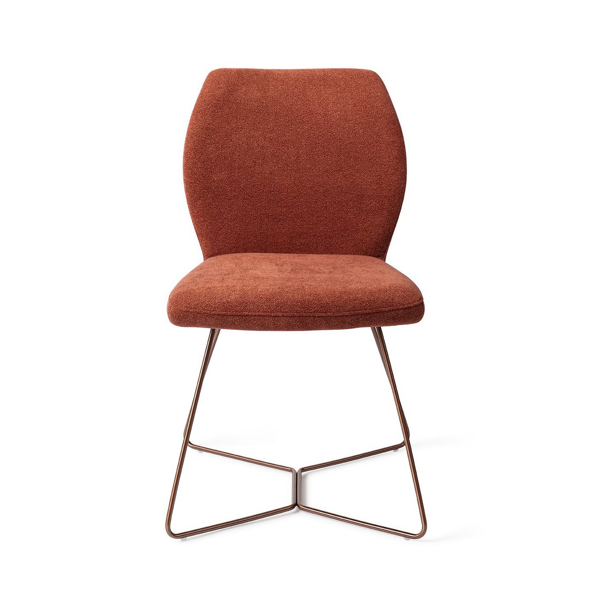 Jesper Home Ikata Chaise de salle à manger Beehive Rose