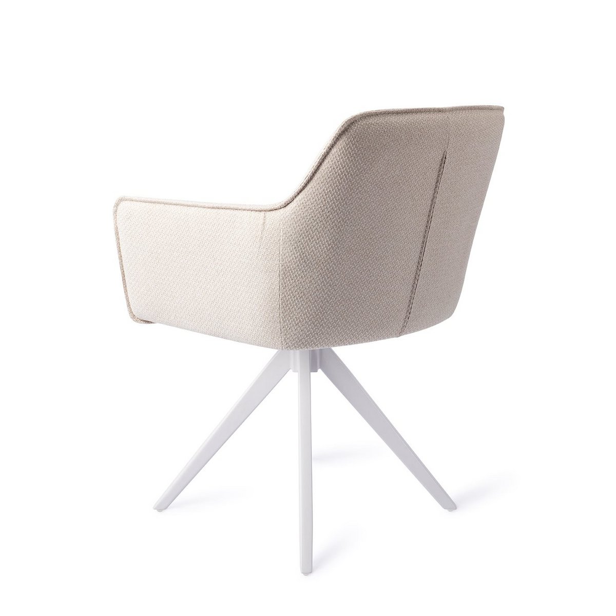 Jesper Home Hofu Chaise de salle à manger Turn Blanc