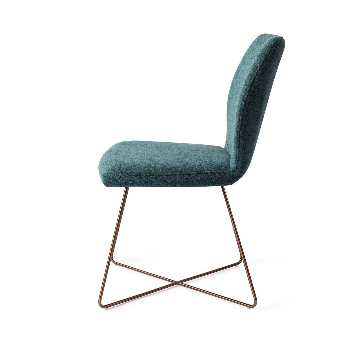 Jesper Home Ikata Chaise de salle à manger Cross Rose