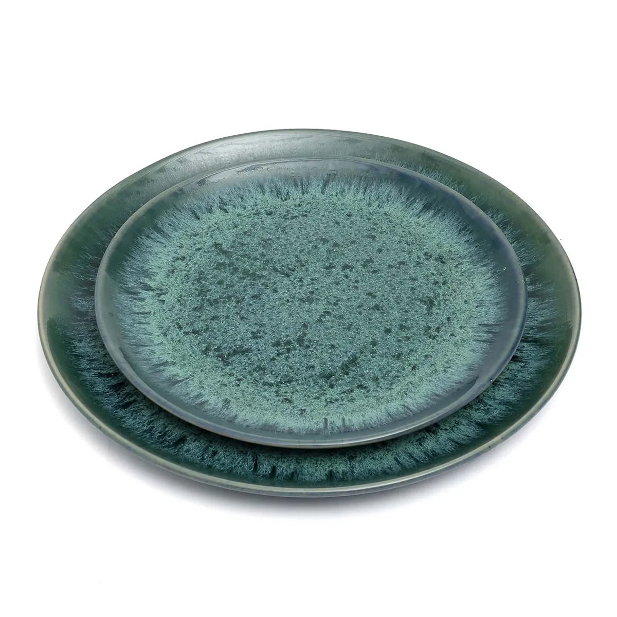 L'Assiette Plate Aqua - Lot de 4