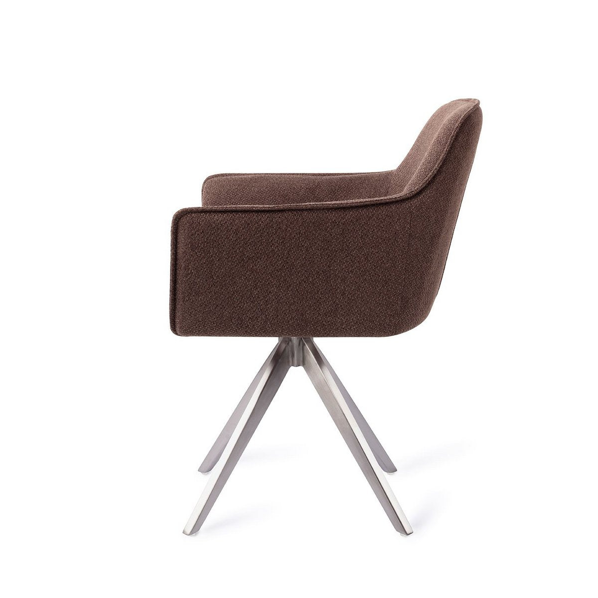 Jesper Home Hofu Chaise de salle à manger Turn Steel