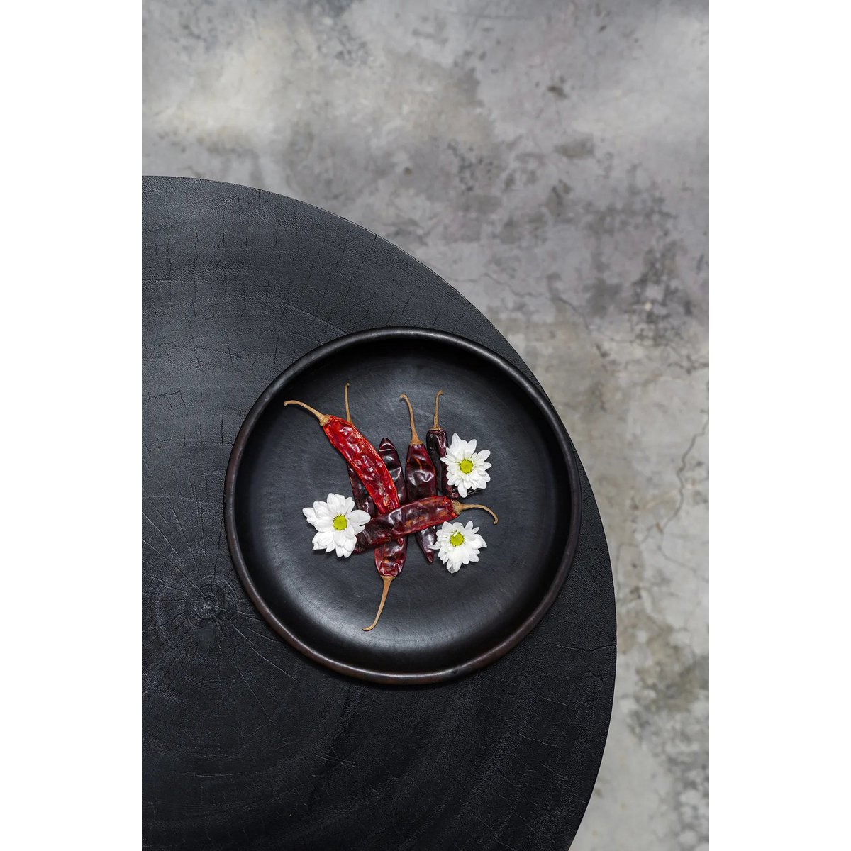 Assiette The Burned Classic - Noir - M