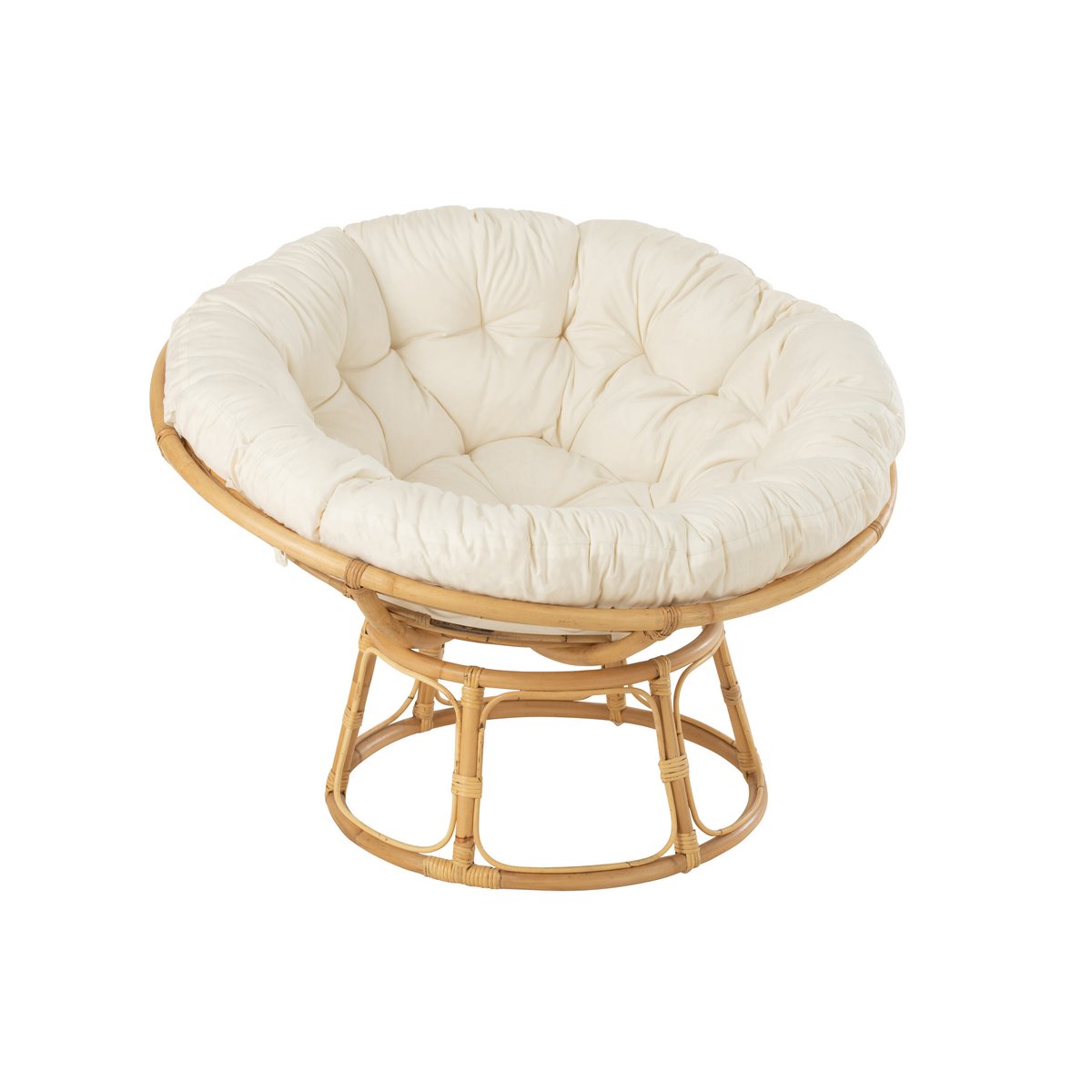 Canapé J-Line Celine + Coussin Rotin Naturel