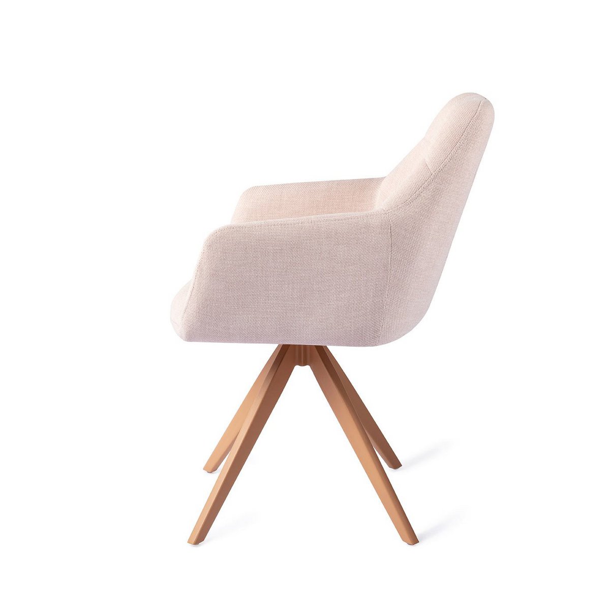 Jesper Home Noto Chaise de salle à manger Turn Peach