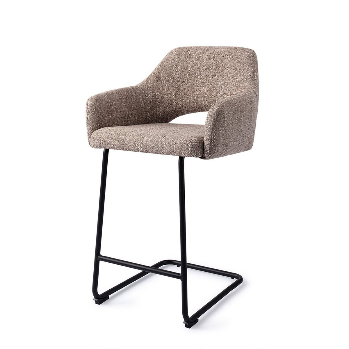 Jesper Home Yanai Barkruk Arch Noir (comptoir)