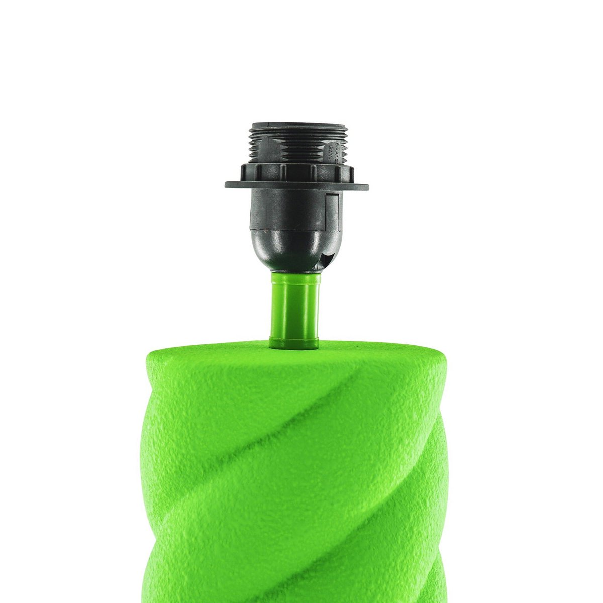Lampe de table - Céramique - Green néon - E27-12x12x28cm