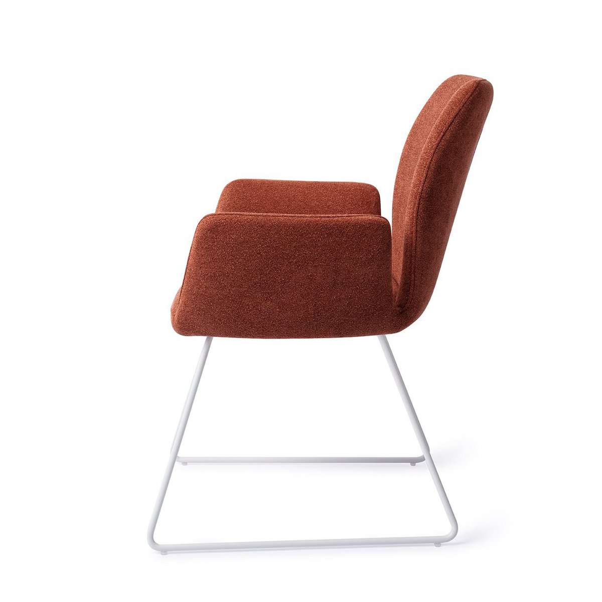 Jesper Home Misaki Eetkamerstoel Toboggan Blanc