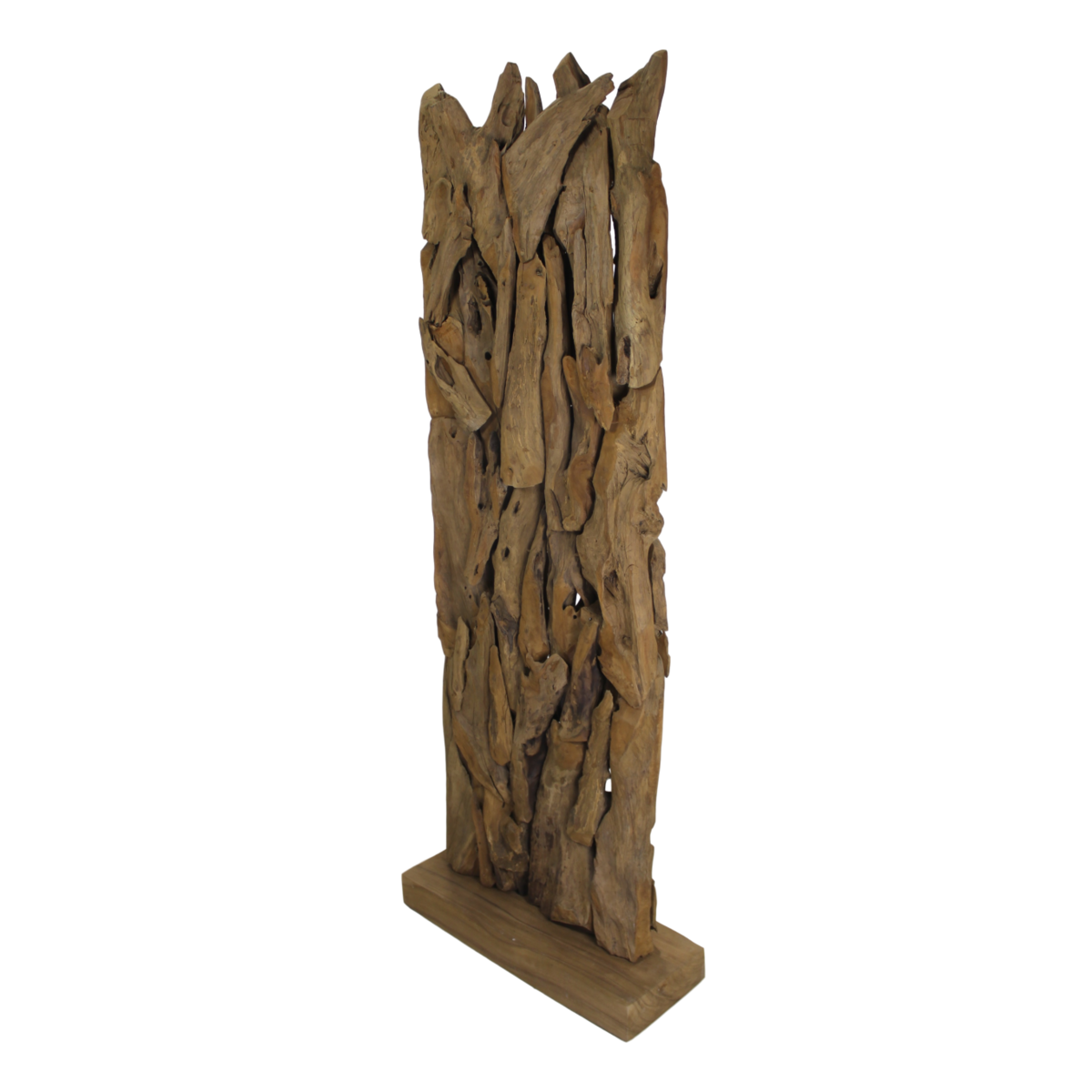 HSM Collection-Kamerscherm Root-80x30x215-Naturel-Teck