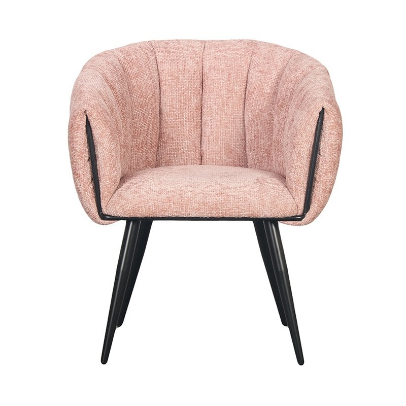 Chaise Breeze Rose Pastel (Ensemble de 2)
