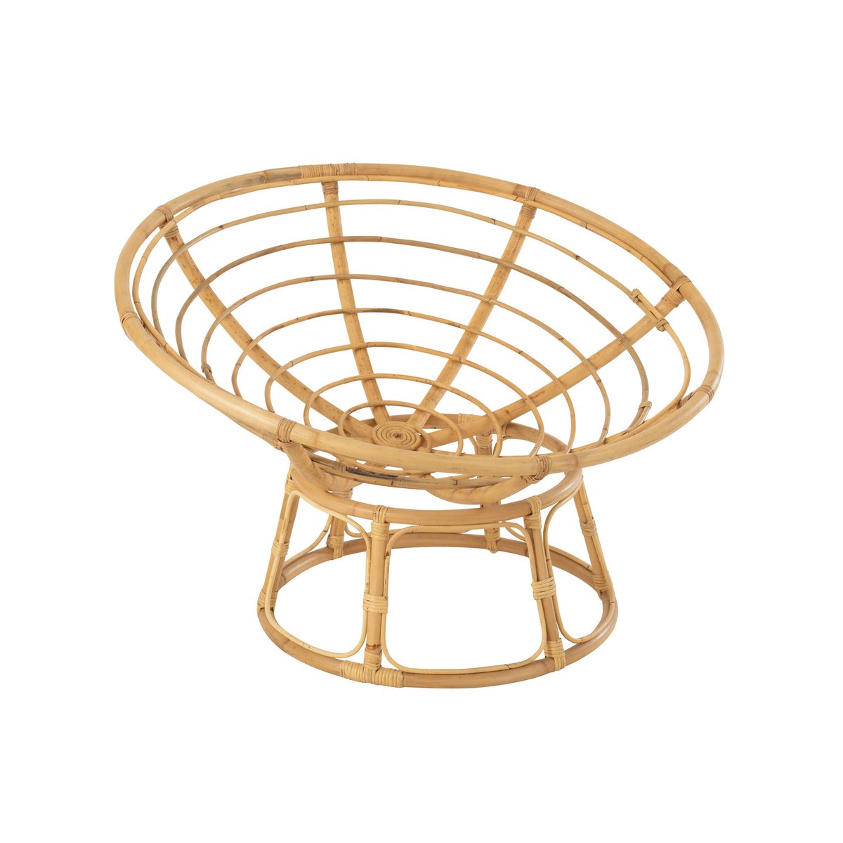 Canapé J-Line Celine + Coussin Rotin Naturel