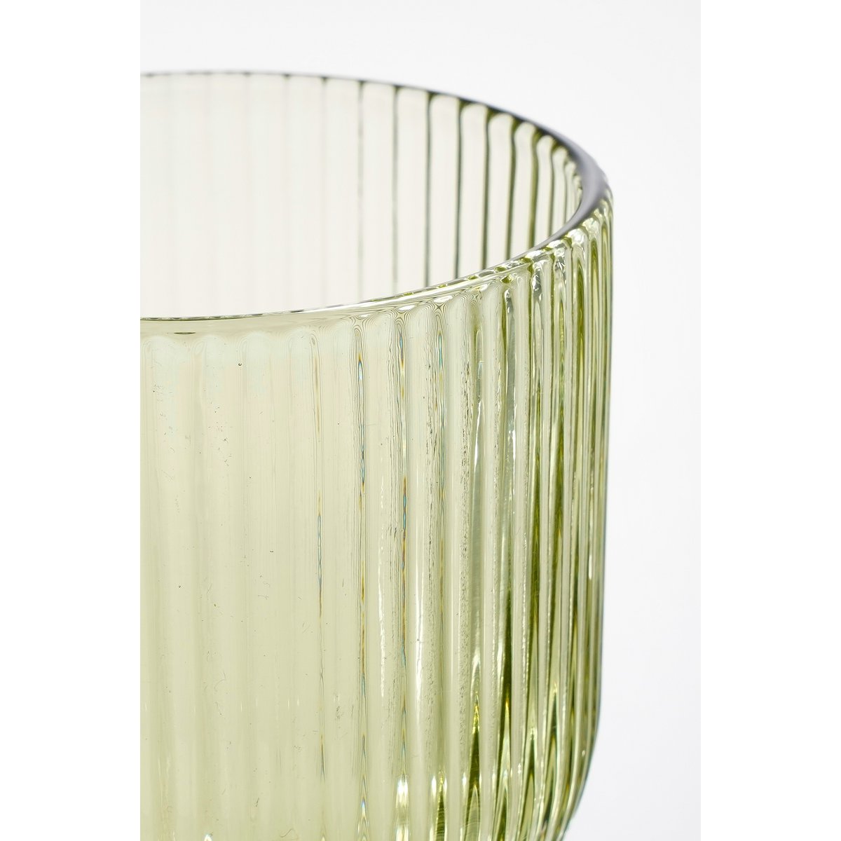 Verre à vin Merlot - Ensemble de 6 - 250 ml - Verre - vert clair