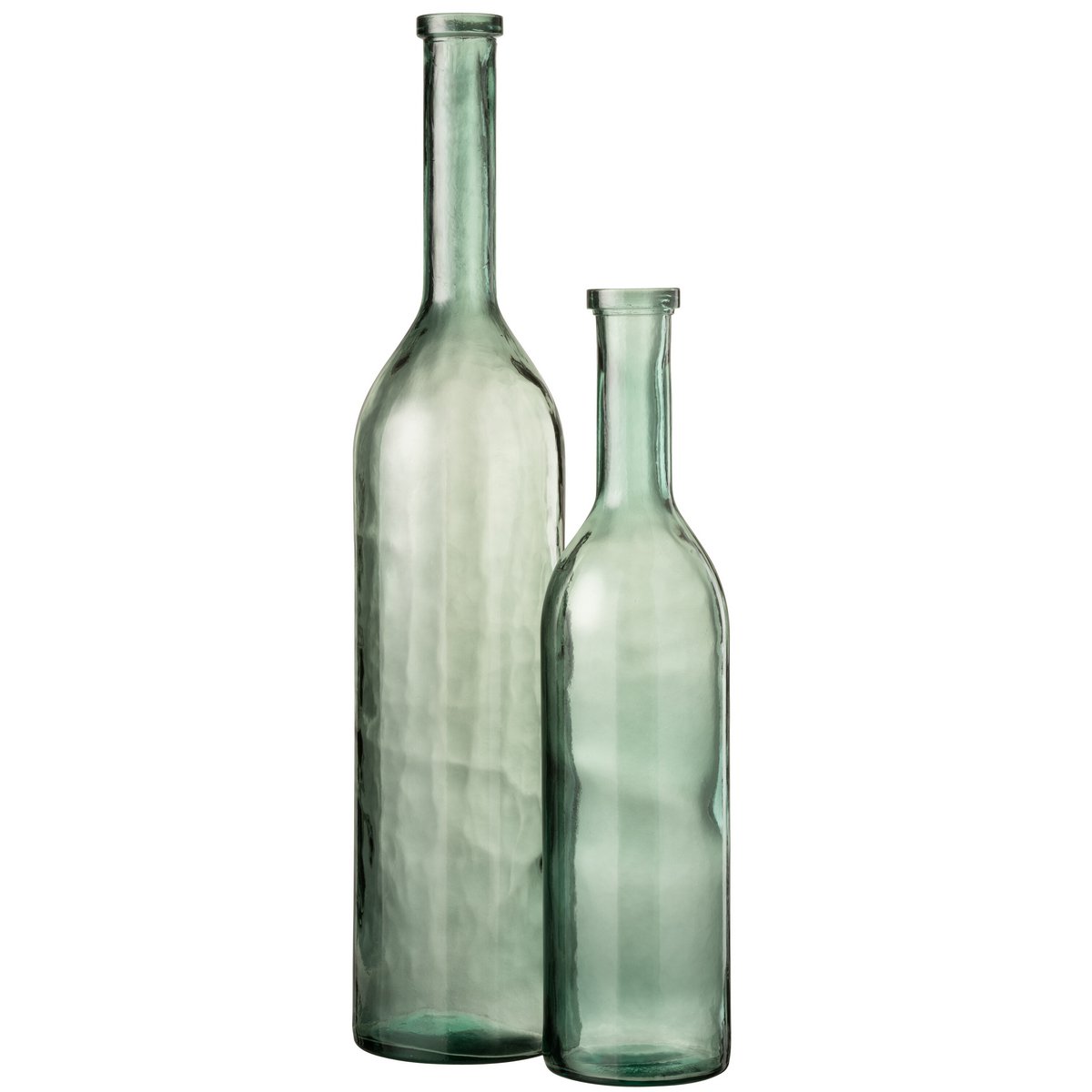 J-Line Vase Cancun Verre Vert Grand