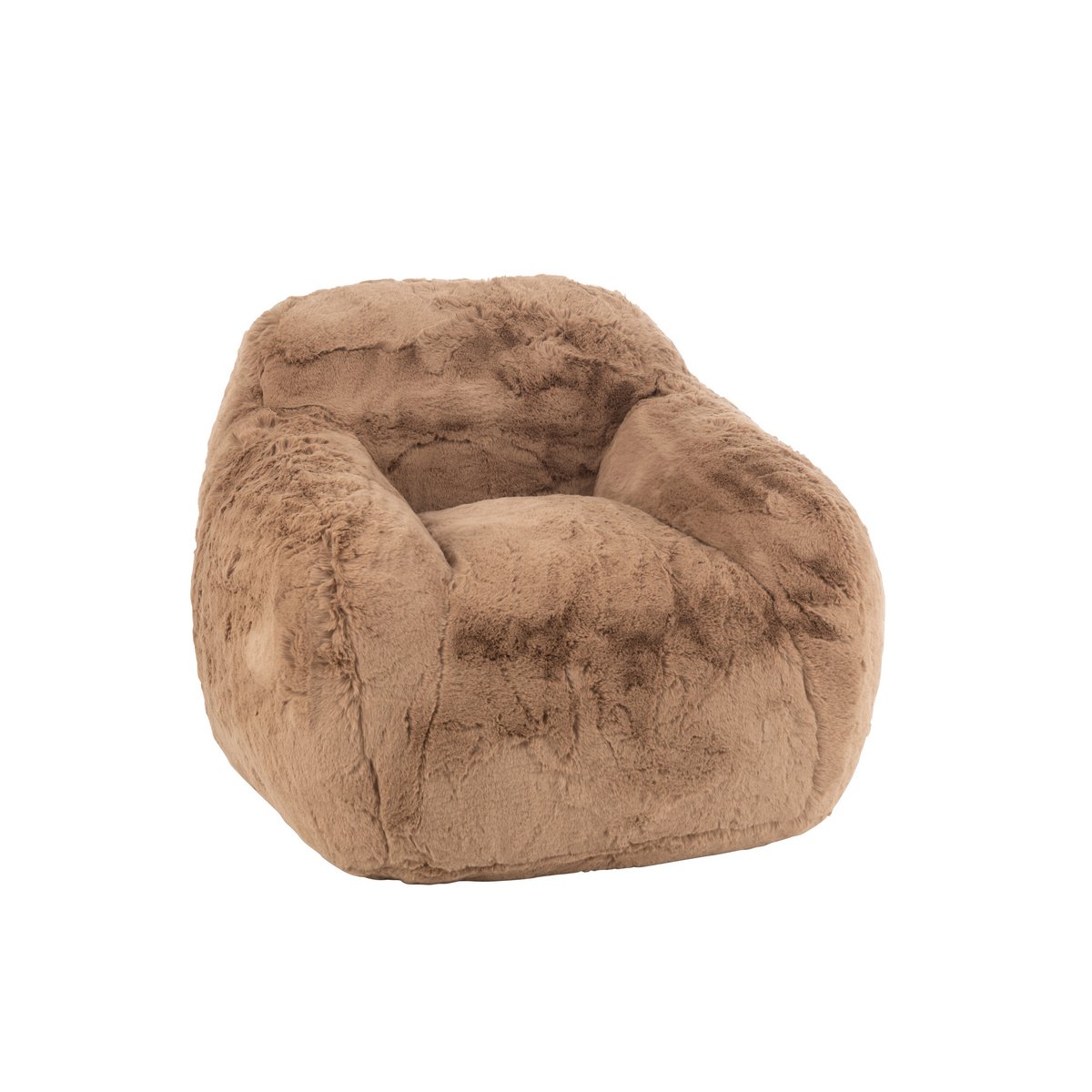 J-Line Canapé Cutie Polyester Taupe Petit