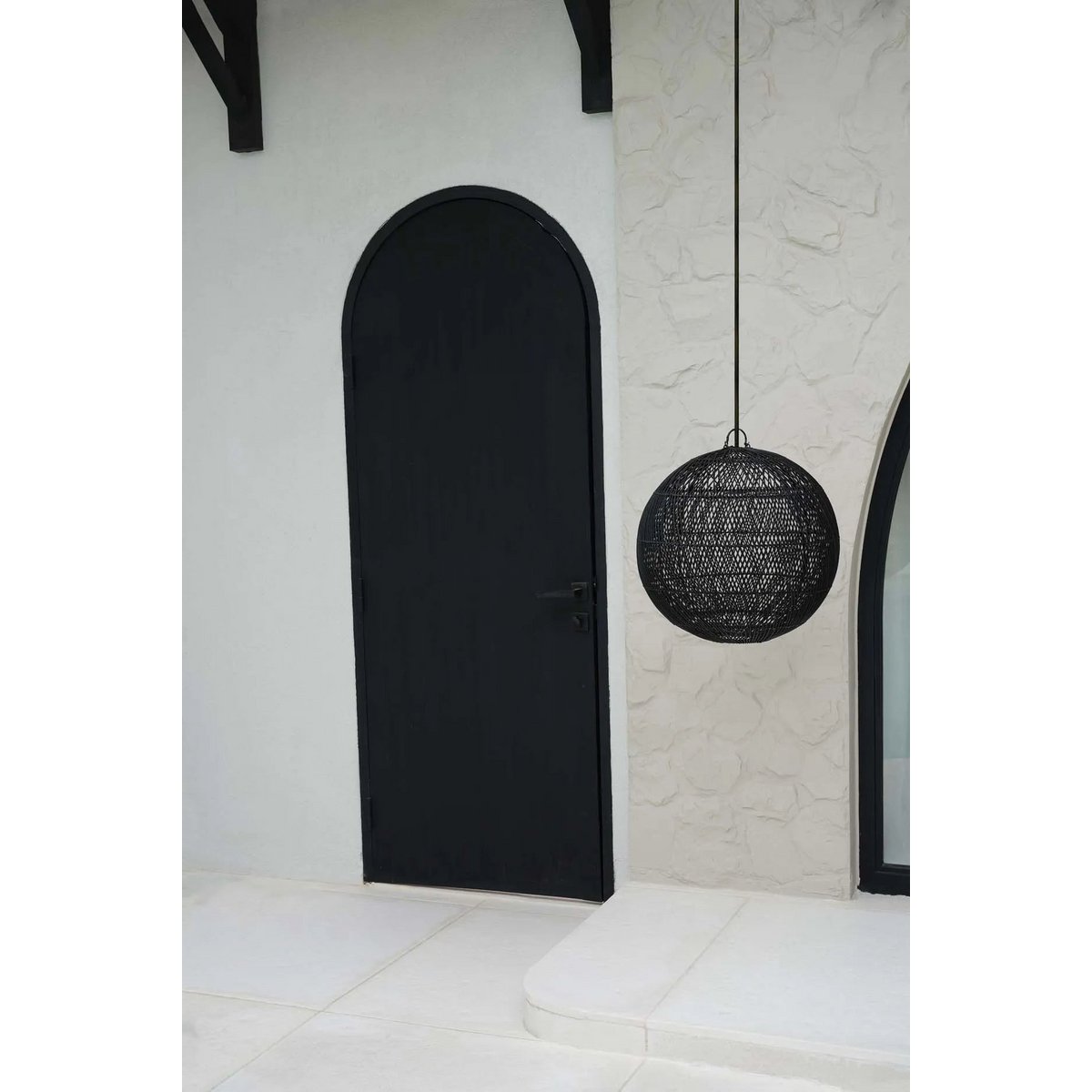 Le pendentif bulle - noir - m