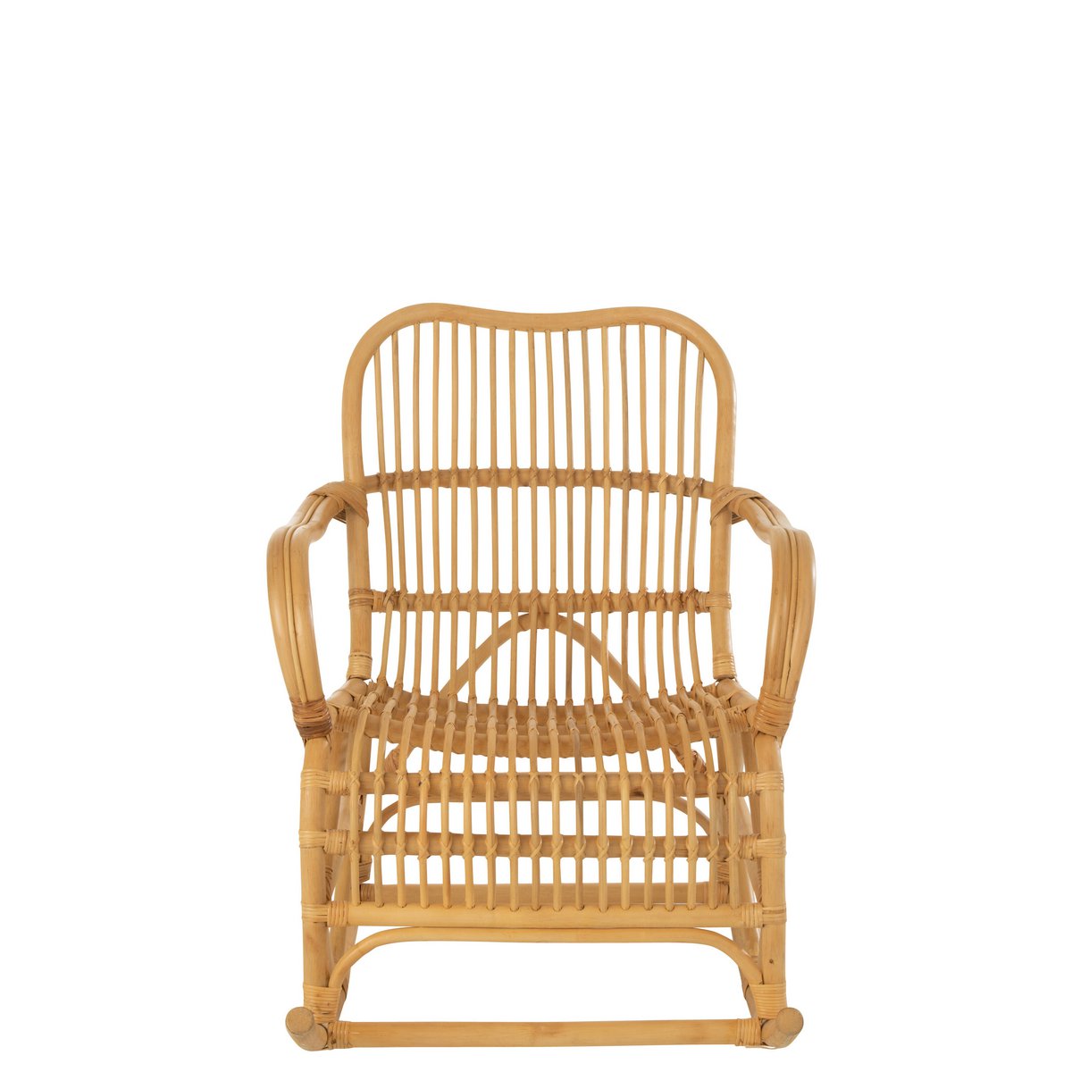 Chaise à bascule J-Line Winand - rotin - naturel