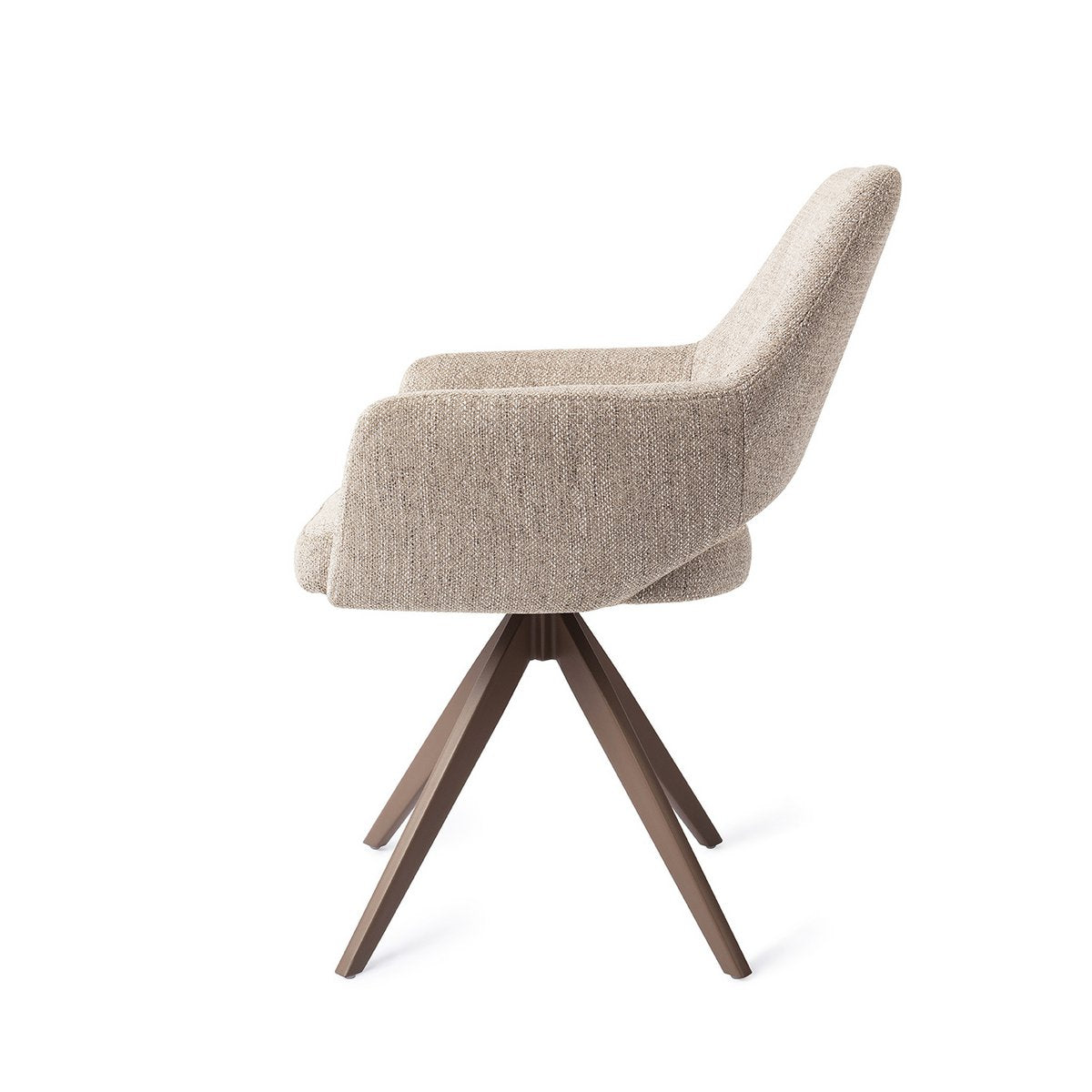 Jesper Home Yanai Chaise de salle à manger Turn Brown