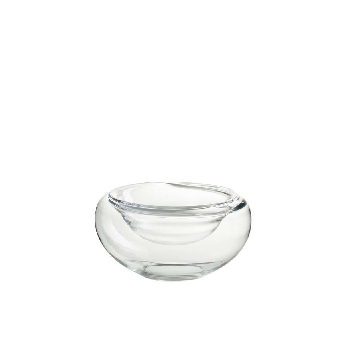 J-Line Bol Double Paroi Verre Transparent Petit