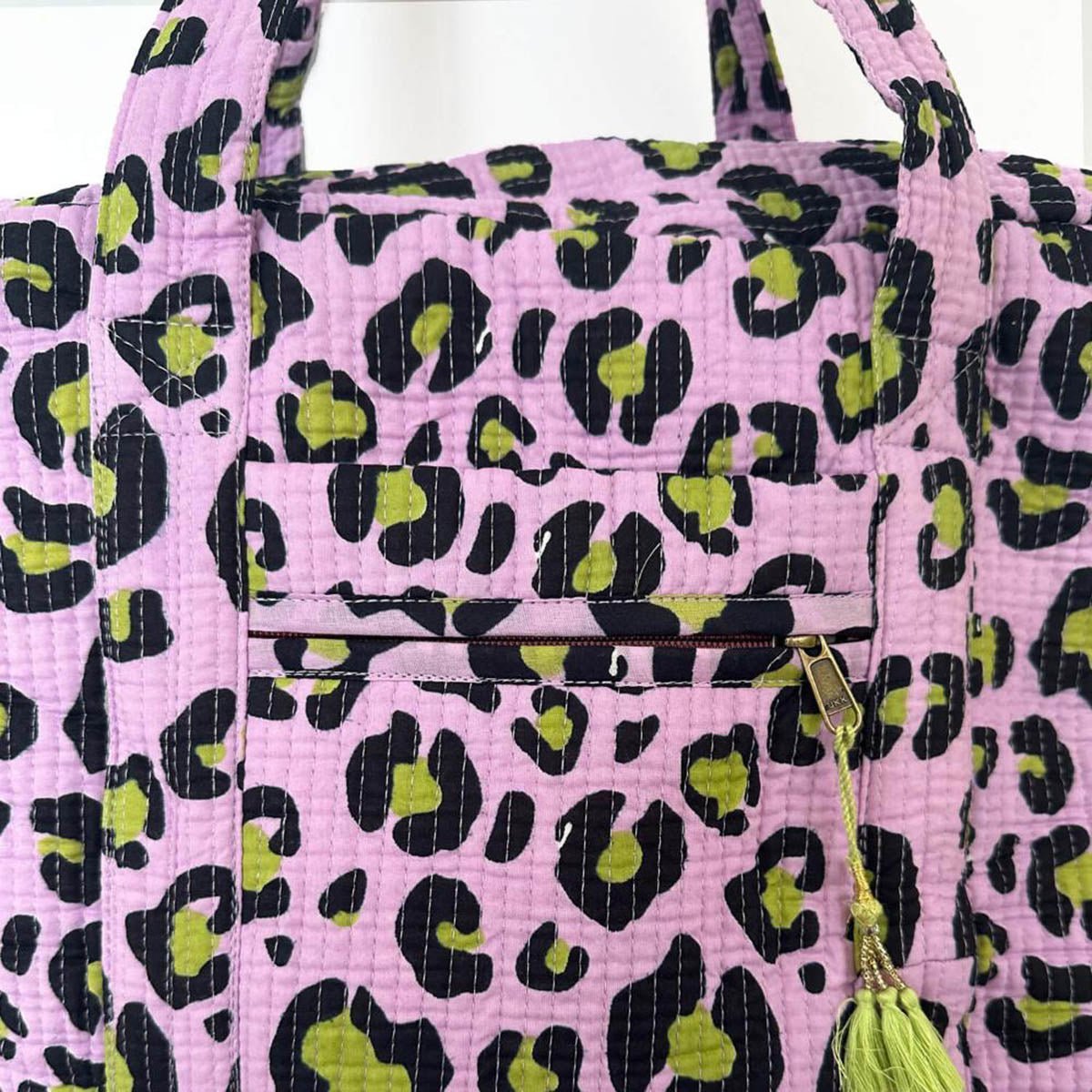 Grand sac de voyage "Oh Leo Cosmic Lilac"