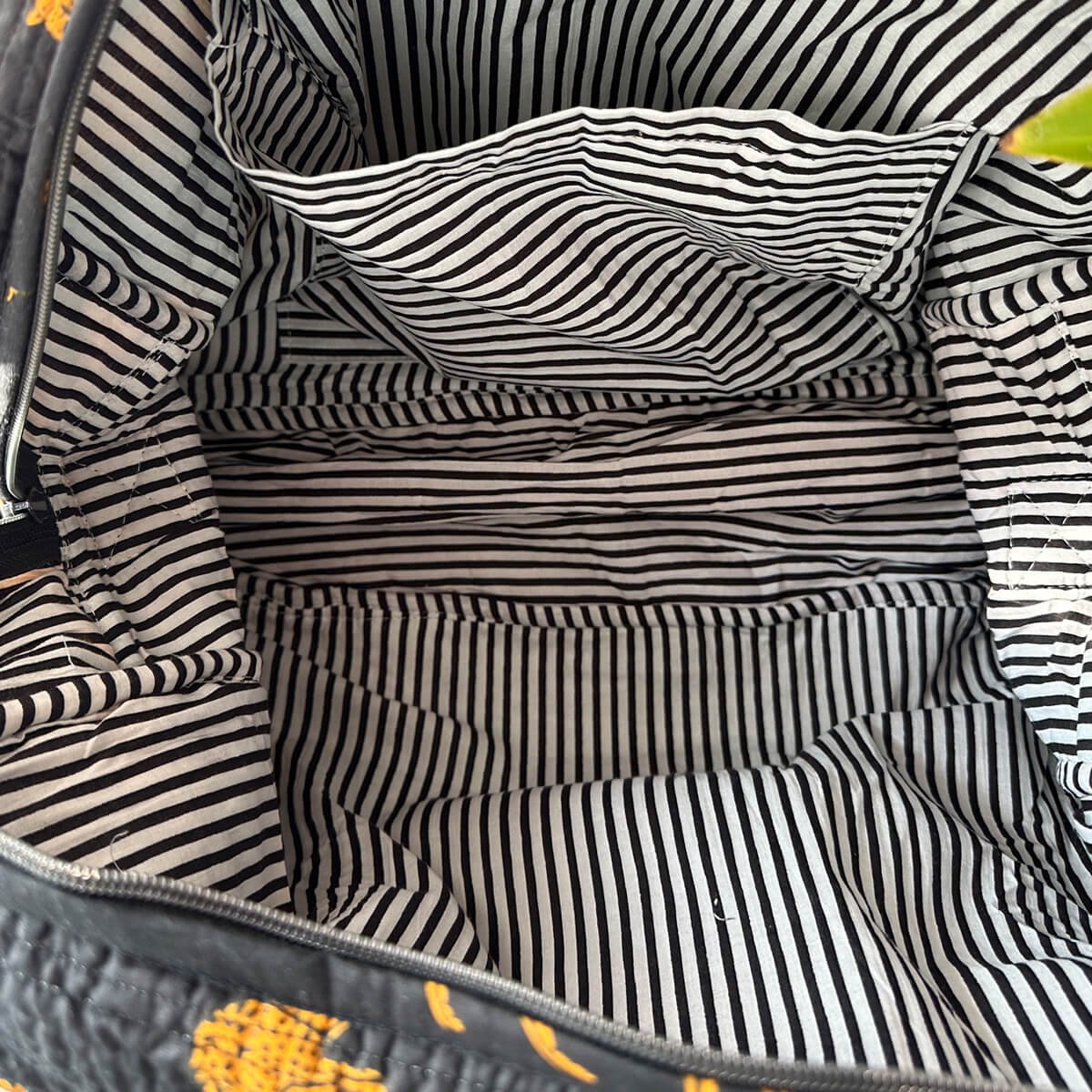 Grand sac de voyage "Léopard noir"