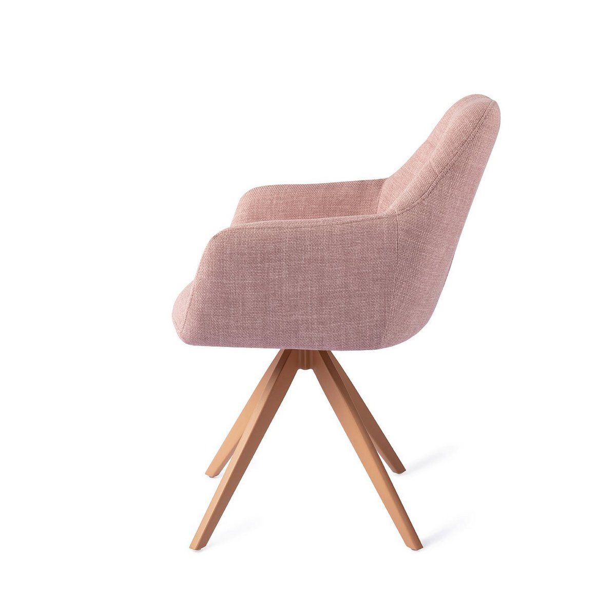 Jesper Home Noto Chaise de salle à manger Turn Peach